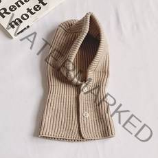 우드피카 유아용 패치 바라클라바 넥워머