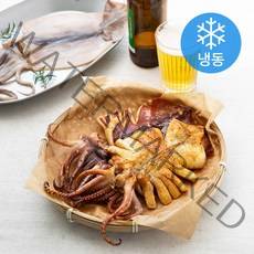 해선생 구룡포건조 반건오징어 5미 원양산 (냉동), 550g (5미), 1개