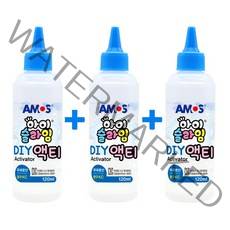 아모스 아이슬라임 액티 120ml 3개