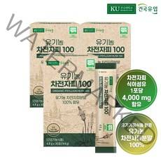 [건국유업] 유기농 차전자피 100 30포x3개(3개월), 단품, 단품