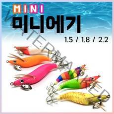 비블랙 미니 새우 에기 / 갑오징어 한치 문어 쭈꾸미 호레기 고추장 색동 수박, 1.8호 수박