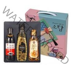 설 선물세트 3종 진간장 올리고당 식초