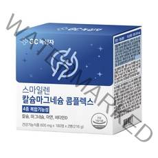 GC녹십자 스마일렌 칼슘 마그네슘 콤플렉스 6개월분, 360정, 1개