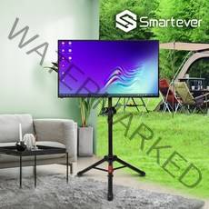 [스마트에버] SW40F 캠핑TV 40인치 101cm 스마트 원격수업 DEX덱스티비 / 전용거치대+가방 / FULL HD 중소기업 게이밍모니터 겸용 / LED 룸앤 TV 무선미러링, 2. 40인치 TV + HDMI2.0 케이블