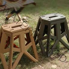 워터저그받침대 캠핑스툴 휴대용접이식의자 쿨러받침, 탄_라지, 라지