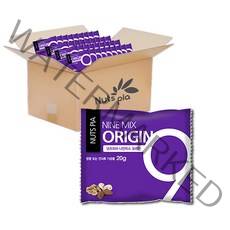 넛츠피아 나인믹스 오리진 하루견과, 20g, 100개입