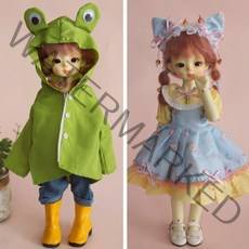 [150번-230번]신상업뎃/구체관절인형/USD26cm/인형옷/인형신발/인형가발/인형안구, 151.초코민트베베드레스