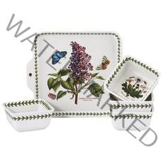 포트메리온 악센트 볼 세트, 1세트, 사각접시 + 미니사각볼 4p