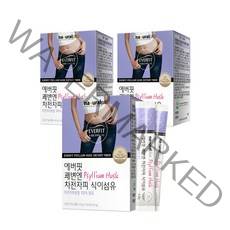 내츄럴플러스 에버핏 쾌변엔 차전자피 식이섬유, 144g, 3개