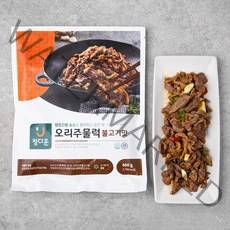 정다운 오리주물럭 불고기맛, 800g, 1개