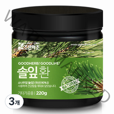 조은약초 프리미엄 솔잎환, 220g, 3개