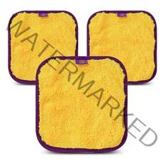 딩동펫 반려동물 몬스터 목욕 타올 3p, 혼합색상