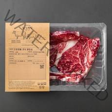 설성목장 무항생제 인증 한우 1++등급 꽃등심 구이용 (냉장), 200g, 1개