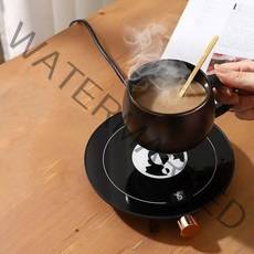 보틀워머 휴대용분유포트 모유중탕기 젖병 이유식 휴대용 액상분유데우기 보온 받침대, 블랙