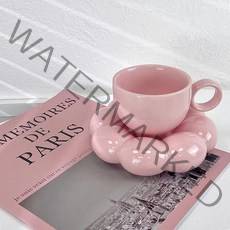 메리테이블 구름 컵 찻잔 커피잔 세트, 체리블라썸, 1개