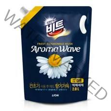 비트 오래오래 향기가득 액체세제 리필, 1개, 2L