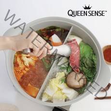 샤브샤브 반반냄비 전골용 냄비 훠궈냄비 바이올렛 28CM