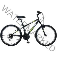 [삼천리자전거/하운드] 2023 시애틀MT 24인치 기어 21단 주니어 두발 자전거 권장 신장 130cm 이상, 미조립박스, 블랙