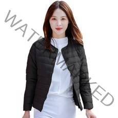 에스린제이 여성 오리털 경량패딩 점퍼