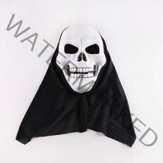 아이케이 리얼해골가면 할로윈데이 리얼마스크 분장소품 코스프레