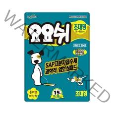 요요쉬 배변패드 초대형 (75X100cm) 플로랄와인향 15매, 1개, 15매입