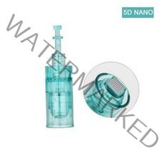 Dr Pen Ultima A6S 바늘 카트리지 용 10/50 개 원래 총검 교체 마이크로 Microneedling 문신, 06 Nano 5D_01 10pcs