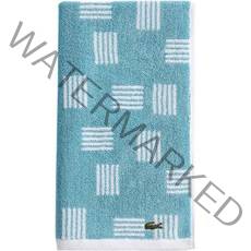 Lacoste 라코스테 Raster 100 Cotton Towel Celestial Blue, Meteorite Grey개, 16