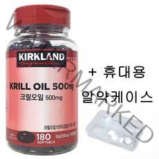 커클랜드 크릴오일 100% 500mg x 180캡슐 코스트코, 1개