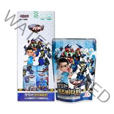 아텍스 맛있는 키즈비타민 복숭아맛 헬로카봇 250정 + 헬로카봇 40정 캐릭터비타민캔디, 290정