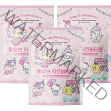 아텍스 산리오캐릭터즈 맛있는 키즈비타민 56g, 40정, 3개