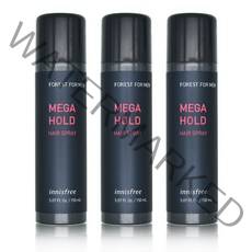 [이니스프리] 포레스트 포맨 메가 홀드 헤어 스프레이 3개, 단품