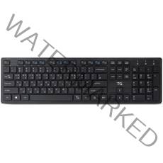TG삼보 USB 유선 키보드 + 키스킨 세트, 블랙(키보드), TG-K500U, 일반형