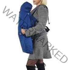 사계절 바람막이 아기띠 워머, 블루