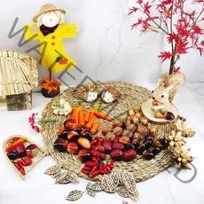 가을 장식 열매 모형 인테리어 소품 디자인 아이디어 상품, 대추(대)5P