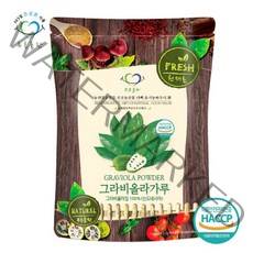 푸른들판 그라비올라 건 잎 분말 가루 100프로 haccp 인증 100g, 1개