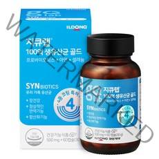 지큐랩 100억 생유산균 골드, 60정, 1개