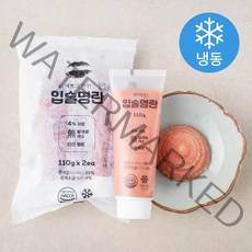 입술명란 짜먹는 명란젓 2개입 (냉동), 220g, 1개