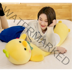 귀여운 인형 바디필로우 긴베개 대형쿠션 여자친구 선물 바디필로우 인형, 병아리 90cm