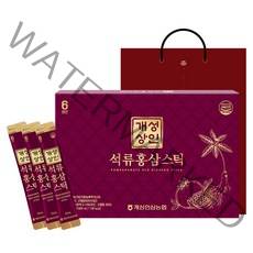 개성상인 석류 홍삼 스틱 + 쇼핑백, 10ml, 30개