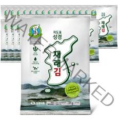 지도표성경 재래 전장김, 37g, 20개