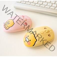 카카오프렌즈 춘식이 무선마우스_무소음 게이밍, CSMS-002, 미소