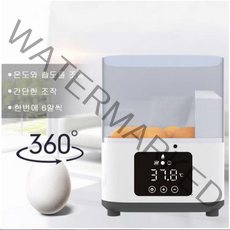 자동 회전 병아리부화기 계란 부화기 온도조절 자동부화, 6구