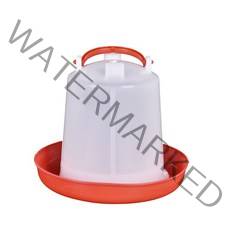 병아리 육추기 자동부화기 1.5L 닭 술꾼 가금류 메추라기 꿩 자동 급수기 피더 애완 동물 공급, [01] 빨간, [01] M