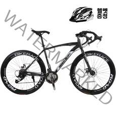 쇼핑타임 싸이클 로드자전거 입문용 로드바이크 (사은품 증정), 레드26인치, 30mm휠, 24단