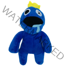 HOONYS 로블록스 레인보우프렌즈 봉제인형 대형, 블루, 일반