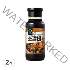 청정원 소갈비양념, 500g, 2개
