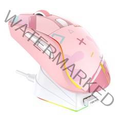 다얼유 A950 유 무선 게이밍 마우스, 핑크