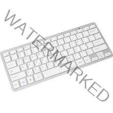 코시 베이직 블루투스 키보드, KB1352BT, 실버, 텐키리스