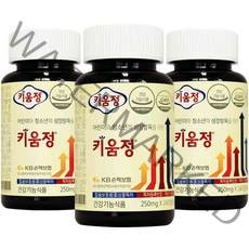 키움정 성장발육 건강기능식품, 240정, 3개