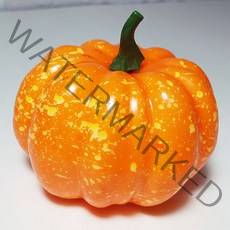 한소픈 미니 호박 모형 1P 할로윈 소품 가을 디스플레이 소품 호박모형 인테리어 장식, 오렌지